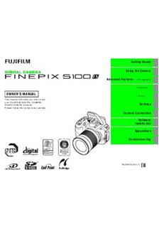 Fujifilm FinePix S100 fs manual. Camera Instructions.